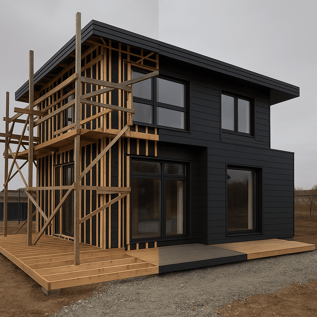 Деревянно-каркасная